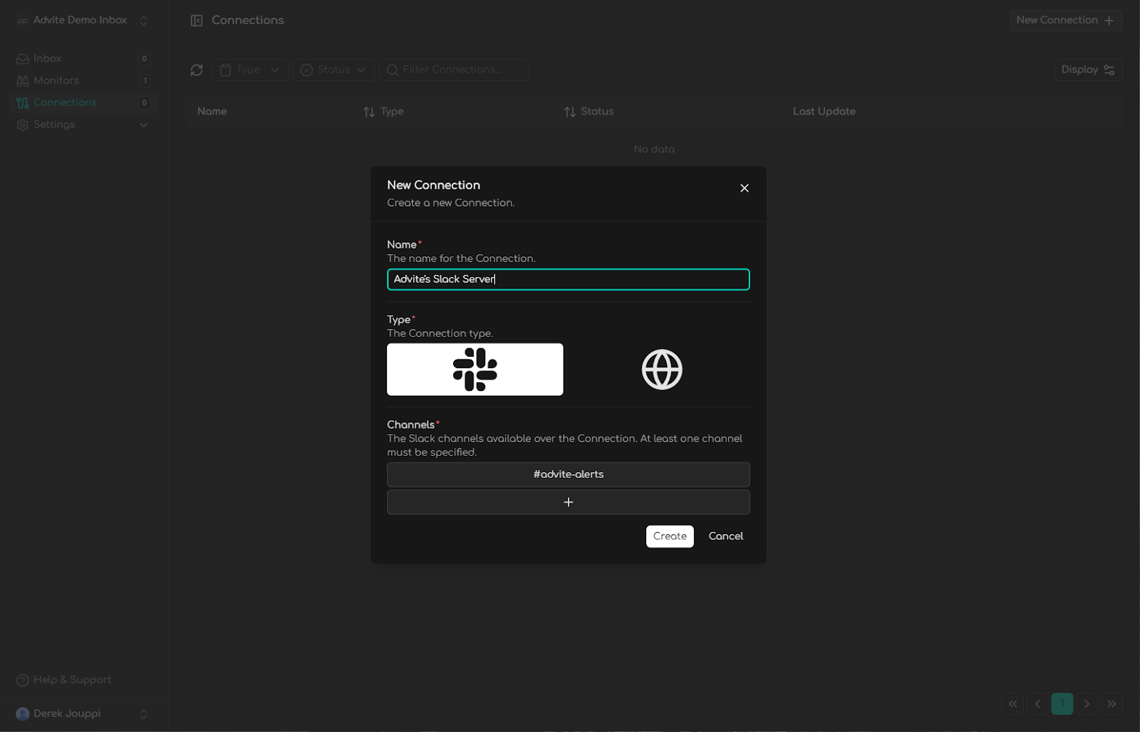 How to configure a Connection.